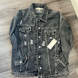 Studded Jean jacket